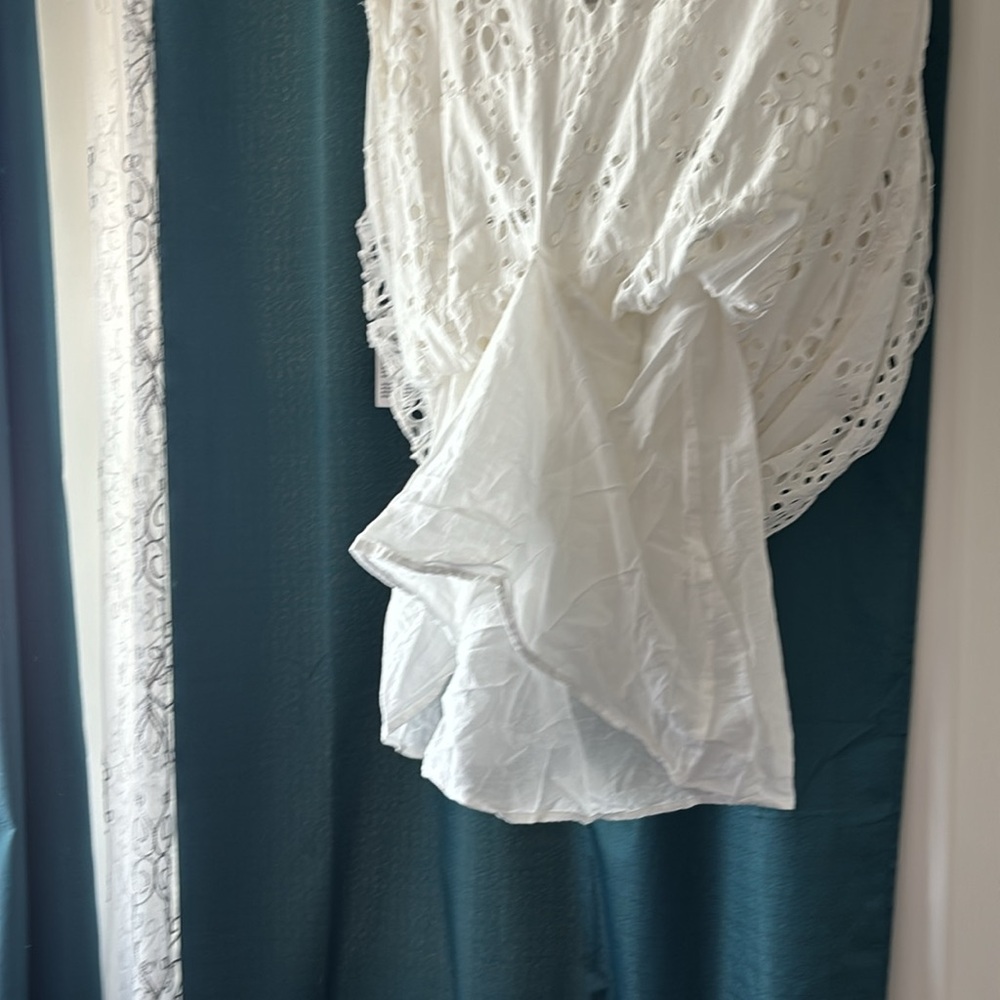 ASOS DESING eyelet tiered maxi dress - Picture 8 of 15